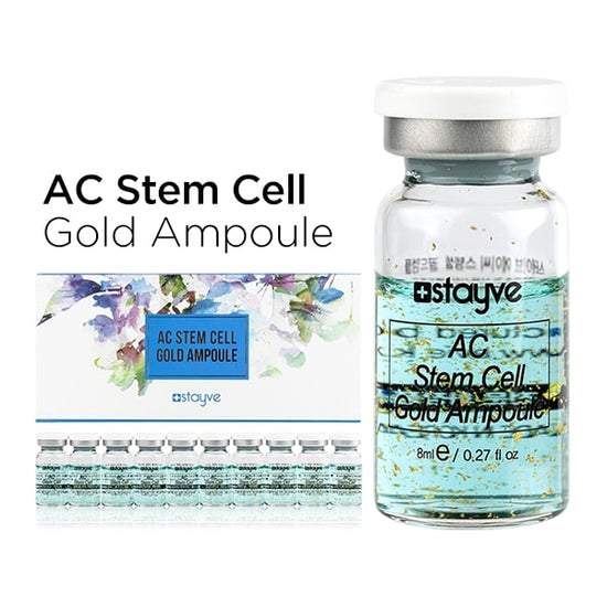 STAYVE AC Stem Cell Gold 10x8ml STAYVE Acné / cicatrices / vergetures 1 Ampoule