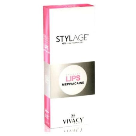 Stylage Special Lips Mepivacaine 1x1ml Stylage Lèvres